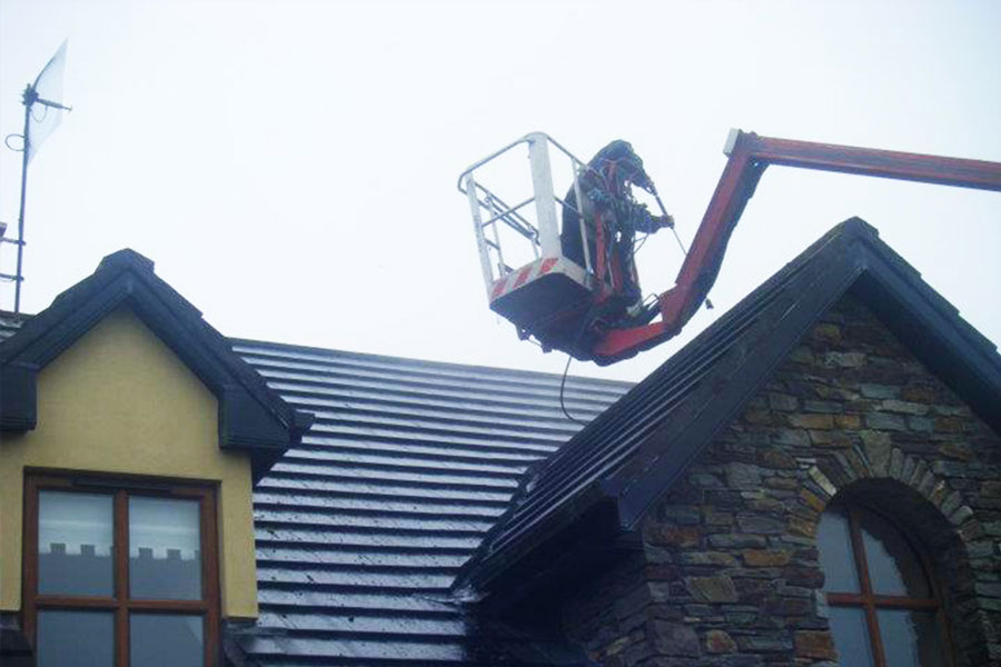 Soft Wash and Roof Cleaning services cork